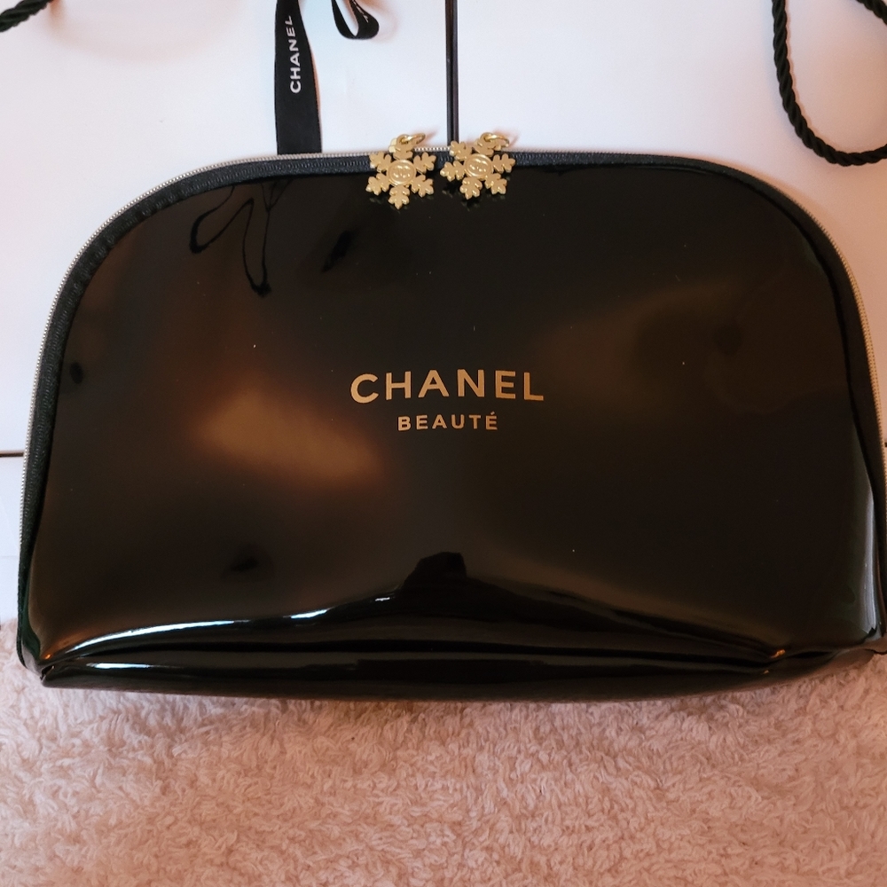 AUTHENTIC CHANEL MAKEUP BAG